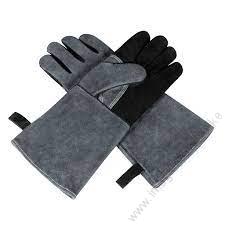 heat-resistant gloves.